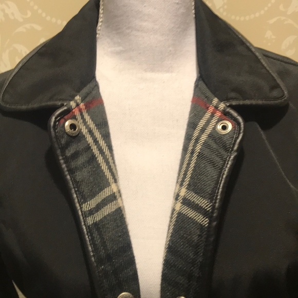 Talbots Petite Black Jacket - waterproof size S - Picture 3 of 7